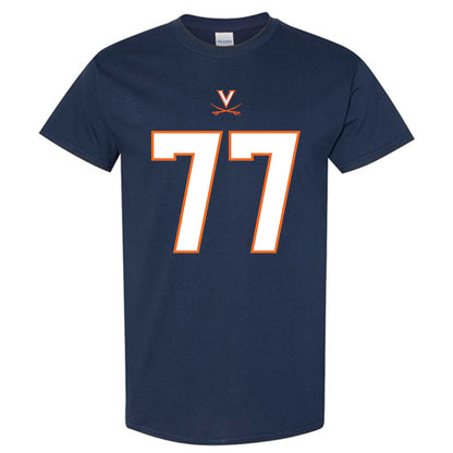 Virginia - NCAA Football : Noah Josey Short Sleeve T-Shirt