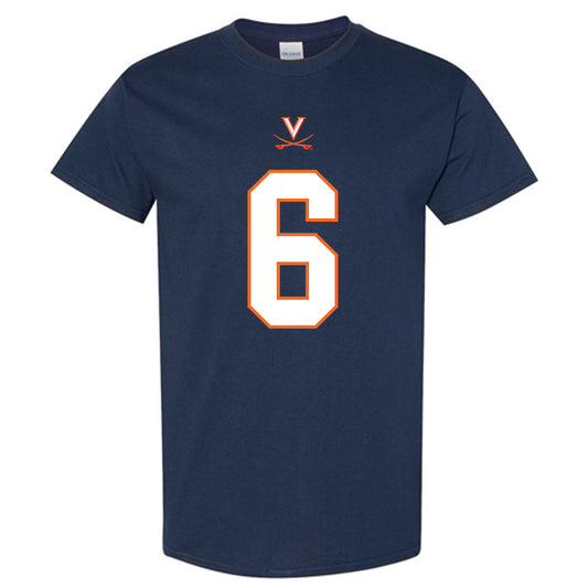 Virginia - NCAA Football : Keandre Walker - Shersey Short Sleeve T-Shirt