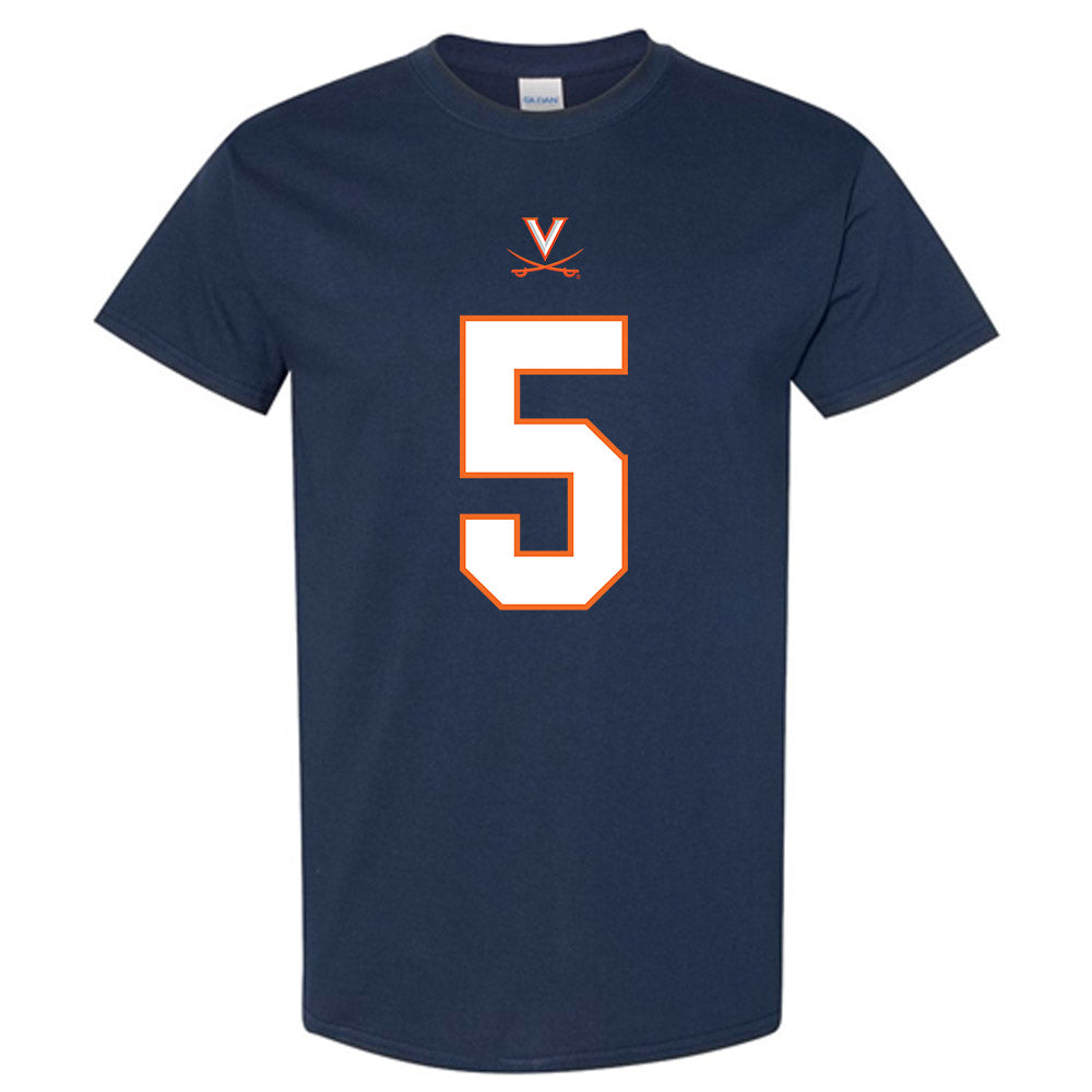 Virginia - NCAA Football : Kamren Robinson - Shersey Short Sleeve T-Shirt