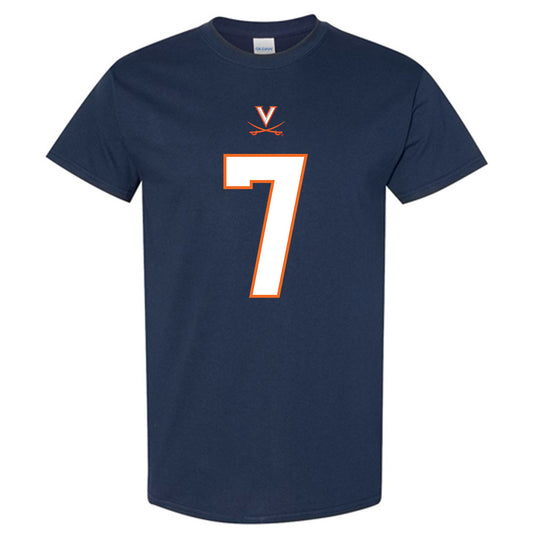 Virginia - NCAA Football : Mike Hollins Short Sleeve T-Shirt