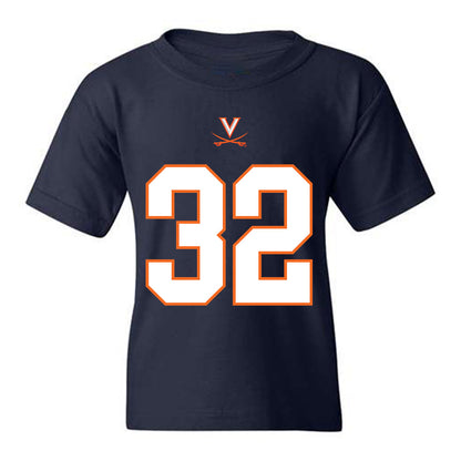 Virginia - NCAA Football : Luke Byrne Youth T-Shirt