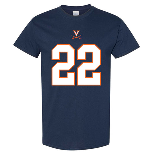 Virginia - NCAA Football : Elijah Gaines Short Sleeve T-Shirt