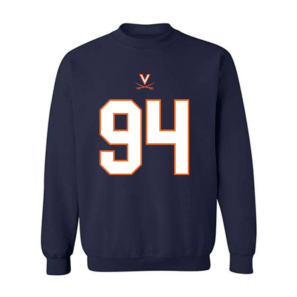 Virginia - NCAA Football : Hayden Rollison - Shersey Sweatshirt