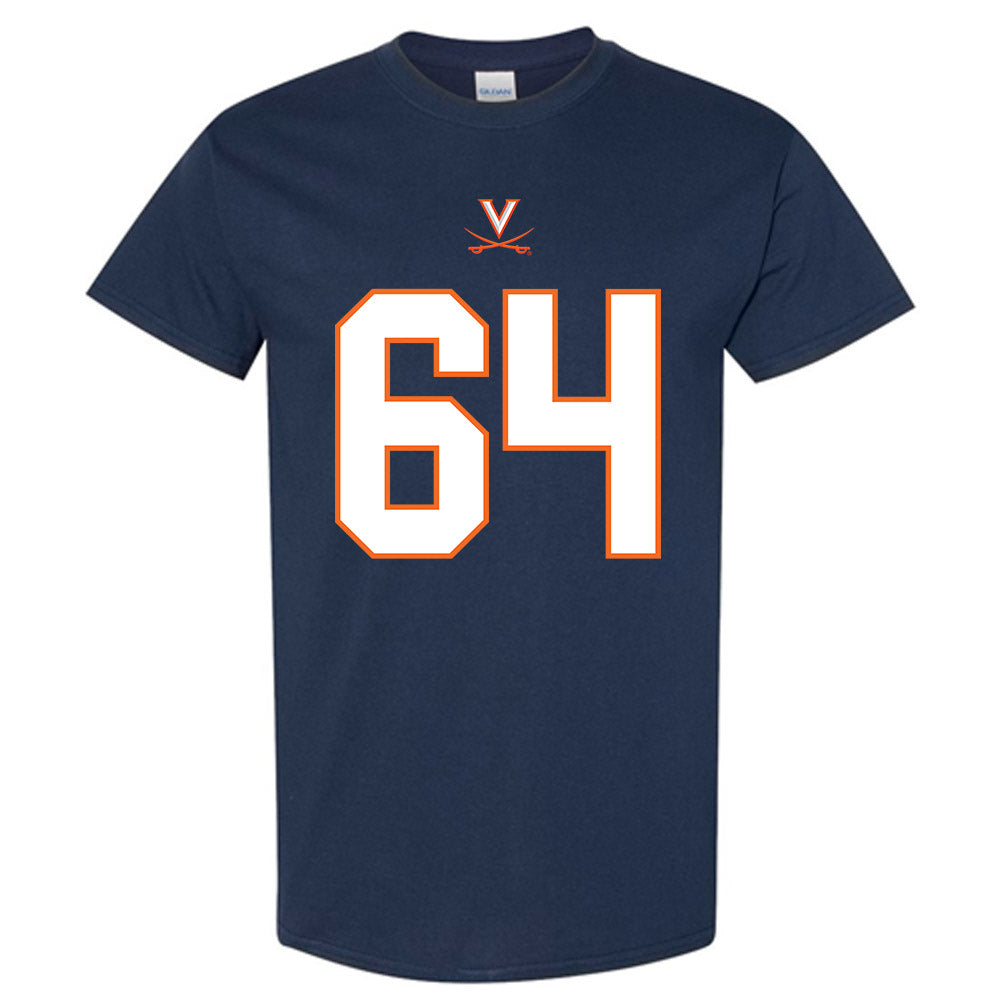 Virginia - NCAA Football : Cole Surber - Short Sleeve T-Shirt