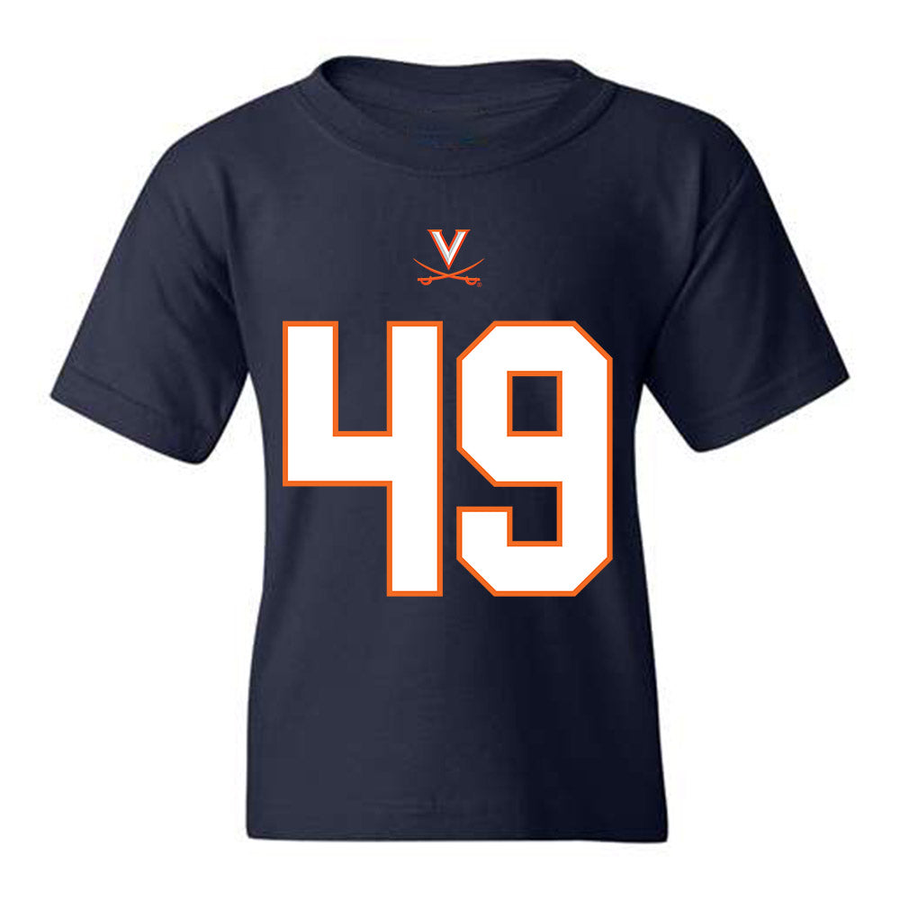 Virginia - NCAA Football : Josh McCarron - Youth T-Shirt