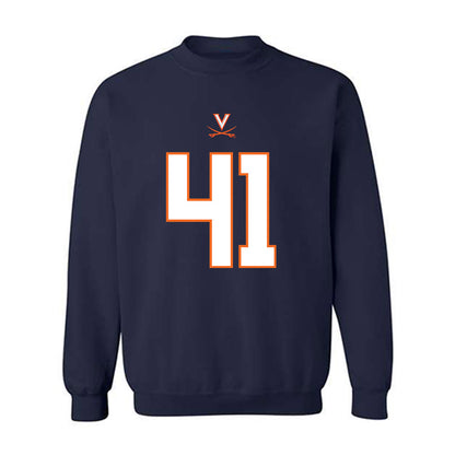 Virginia - NCAA Football : Will Bettridge Sweatshirt