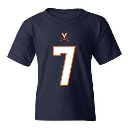 Virginia - NCAA Football : Mike Hollins Youth T-Shirt