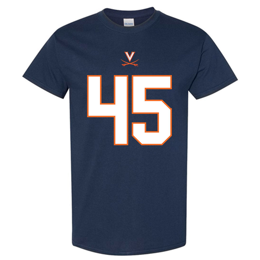 Virginia - NCAA Football : Aidan Livingston Short Sleeve T-Shirt