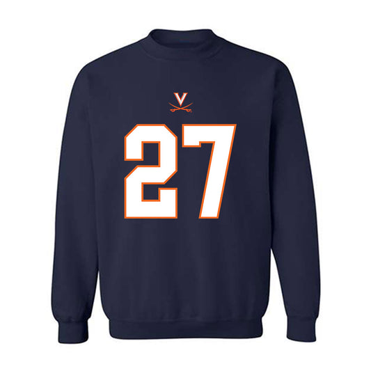 Virginia - NCAA Football : Trent Baker-booker - Shersey Sweatshirt