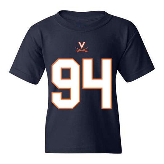 Virginia - NCAA Football : Aaron Faumui Youth T-Shirt