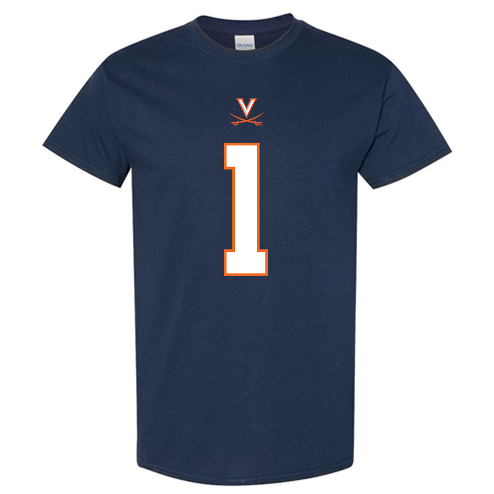 Virginia - NCAA Football : Suderian Harrison - Short Sleeve T-Shirt