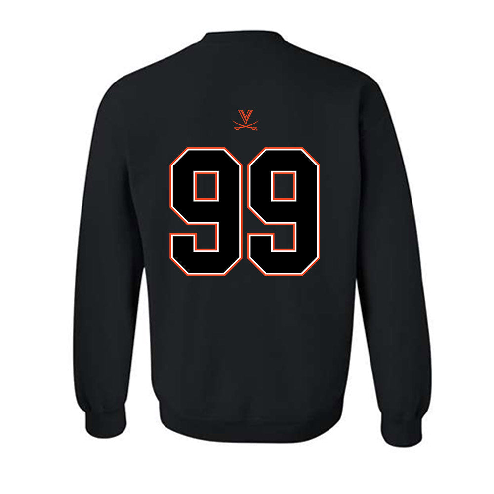 Virginia - NCAA Football : Daryl Jones - Shersey Sweatshirt