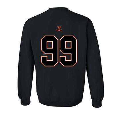 Virginia - NCAA Football : Daryl Jones - Shersey Sweatshirt