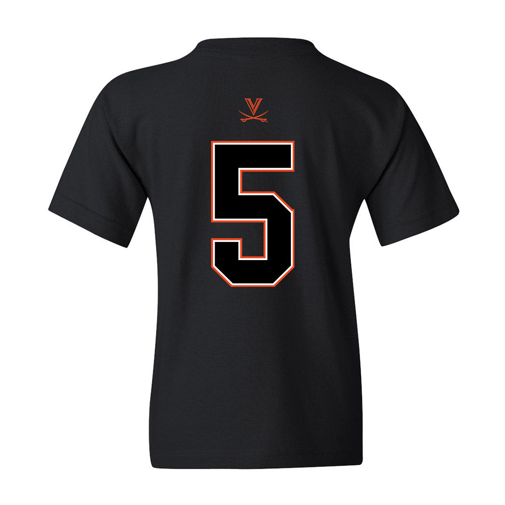 Virginia - NCAA Football : Kobe Pace - Youth T-Shirt