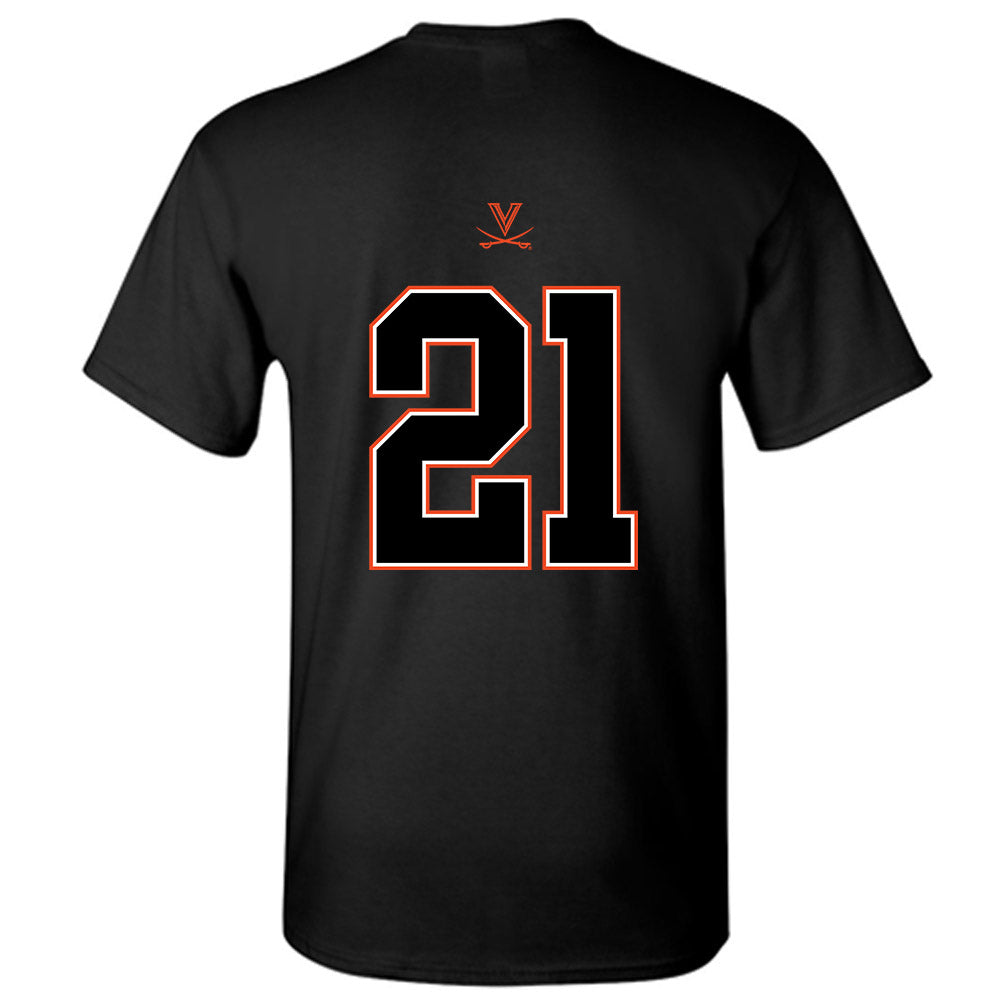 Virginia - NCAA Football : Landon Spell Shersey Short Sleeve T-Shirt