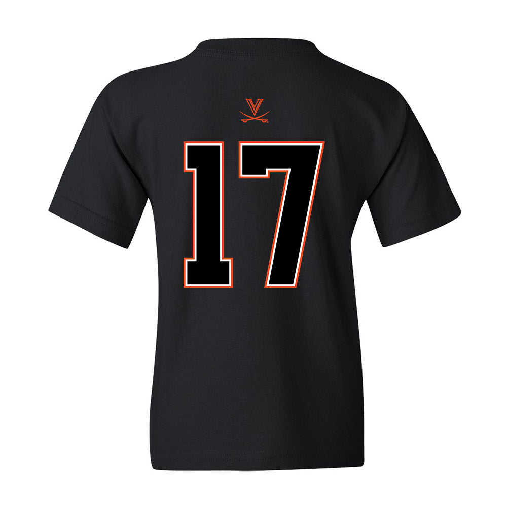 Virginia - NCAA Football : Aidan Ryan Shersey Youth T-Shirt