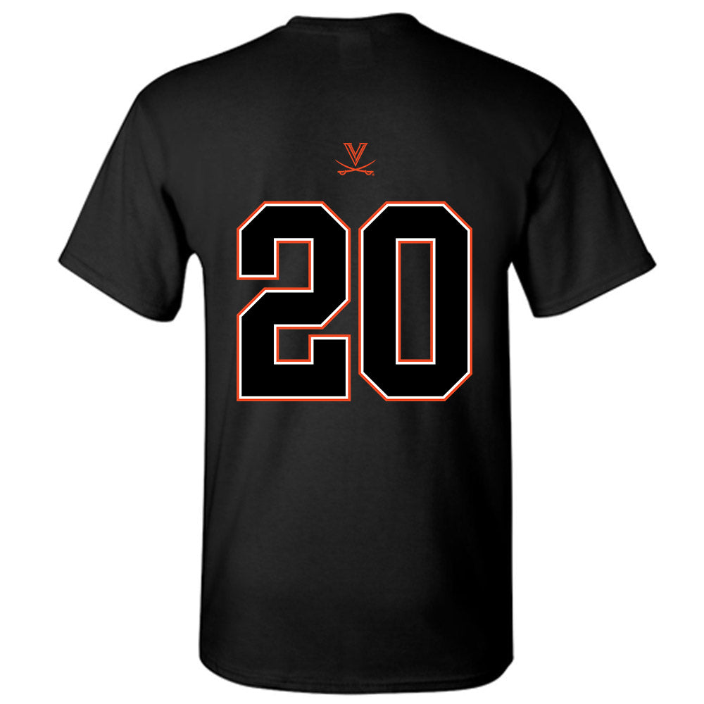 Virginia - NCAA Football : Xavier Brown Shersey Short Sleeve T-Shirt