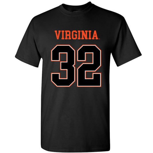 Virginia - NCAA Football : Luke Byrne Shersey Short Sleeve T-Shirt