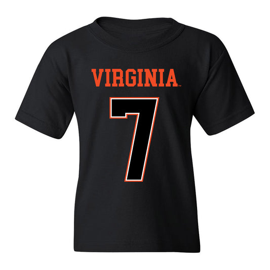 Virginia - NCAA Football : Mike Hollins Shersey Youth T-Shirt