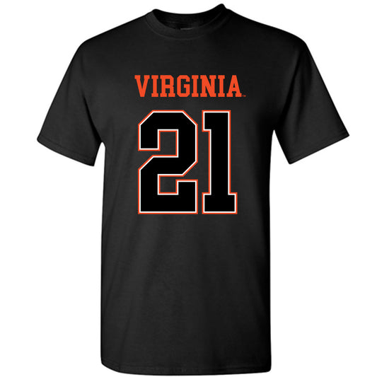 Virginia - NCAA Football : Landon Spell Shersey Short Sleeve T-Shirt