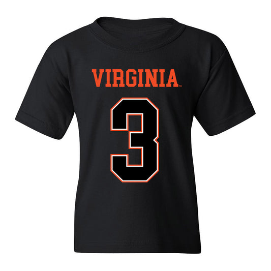 Virginia - NCAA Football : Delaney Crawford Shersey Youth T-Shirt