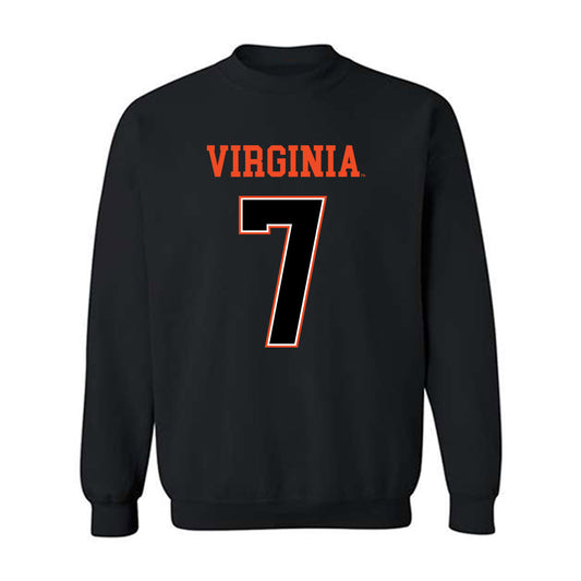 Virginia - NCAA Football : Mike Hollins Shersey Sweatshirt