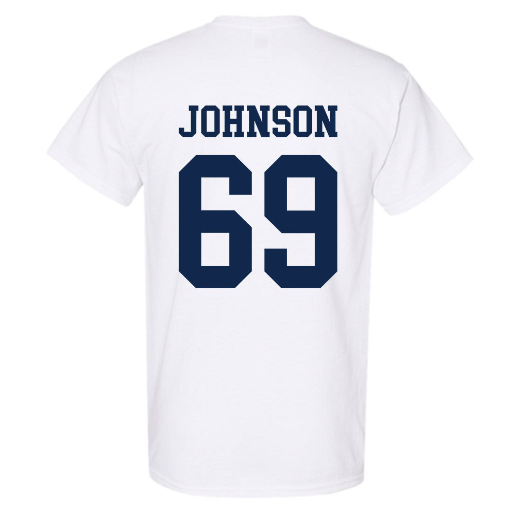 Virginia - NCAA Football : Luke Johnson Short Sleeve T-Shirt