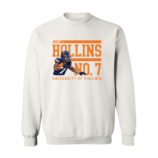 Virginia - NCAA Football : Mike Hollins Illustration Sweatshirt
