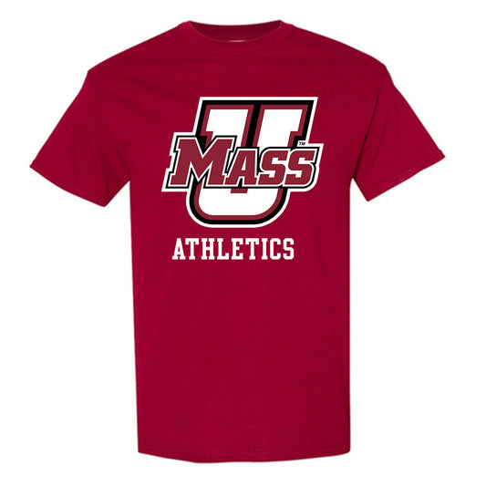 UMass - NCAA Football : Conner Whitson - Uniform Garnet Shersey Short Sleeve T-Shirt
