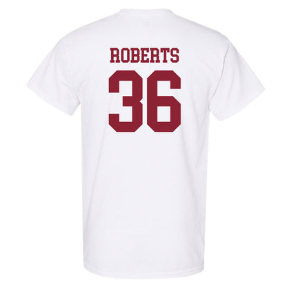 UMass - NCAA Football : Jyree Roberts - Uniform White Shersey Short Sleeve T-Shirt