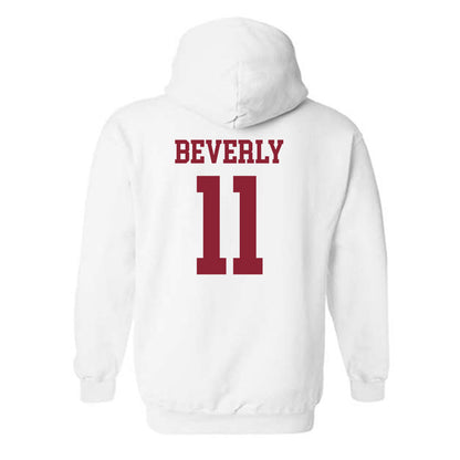 UMass - NCAA Baseball : Jack Beverly - Hooded Sweatshirt Replica Shersey