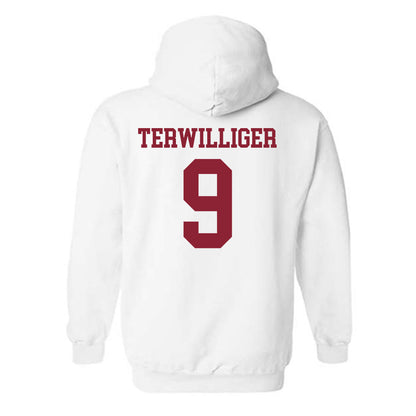 UMass - NCAA Baseball : Jacob Terwilliger - Hooded Sweatshirt Replica Shersey