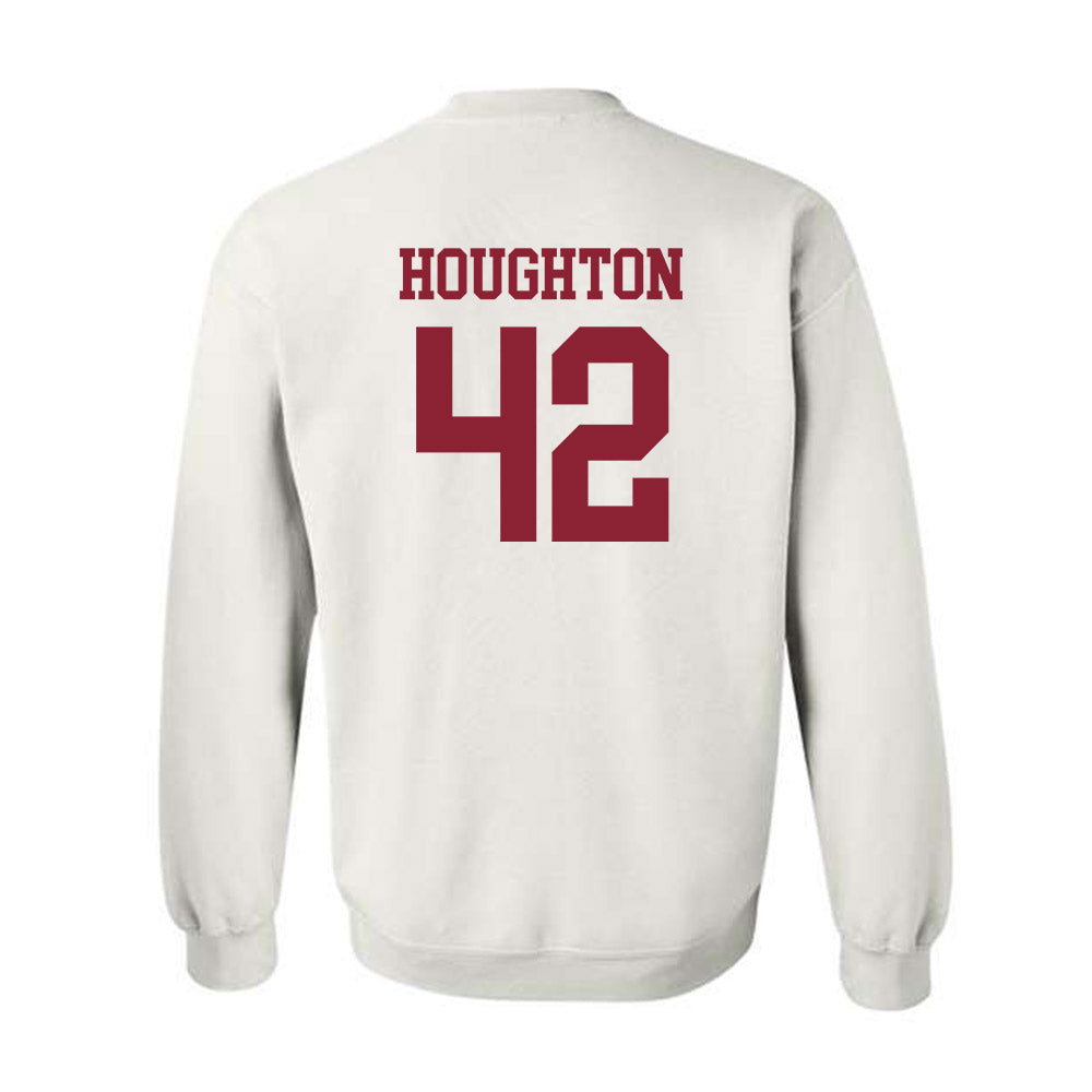 UMass - NCAA Baseball : Andrew Houghton - Crewneck Sweatshirt Replica Shersey