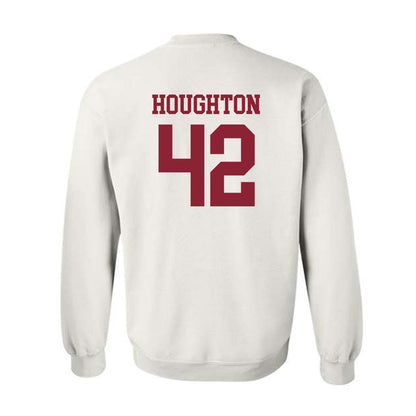 UMass - NCAA Baseball : Andrew Houghton - Crewneck Sweatshirt Replica Shersey