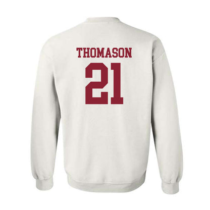 UMass - NCAA Baseball : Ben Thomason - Crewneck Sweatshirt Replica Shersey