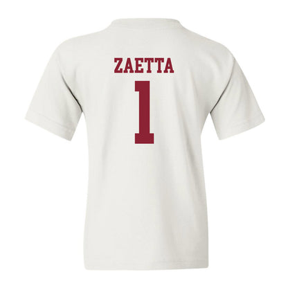 UMass - NCAA Baseball : Zack Zaetta - Youth T-Shirt Replica Shersey