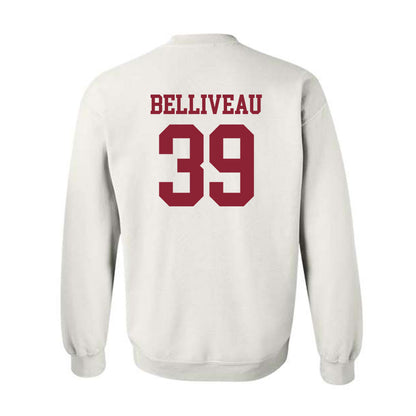 UMass - NCAA Baseball : Samuel Belliveau - Crewneck Sweatshirt Replica Shersey