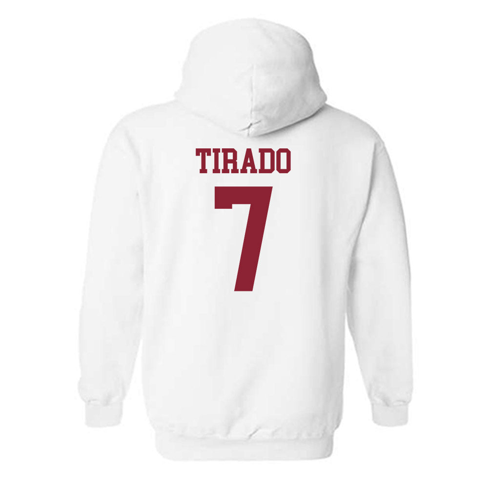 UMass - NCAA Baseball : Anthony Tirado - Hooded Sweatshirt Replica Shersey