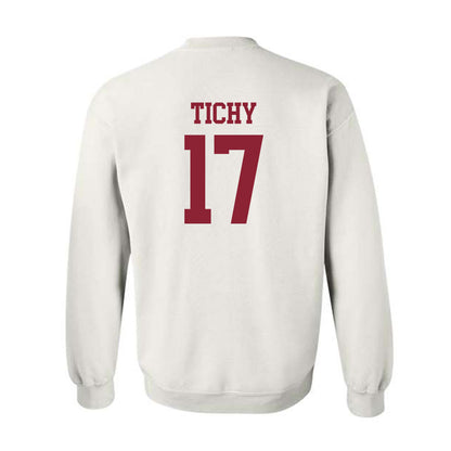 UMass - NCAA Baseball : Nolan Tichy - Crewneck Sweatshirt Replica Shersey