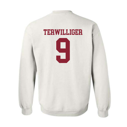 UMass - NCAA Baseball : Jacob Terwilliger - Crewneck Sweatshirt Replica Shersey