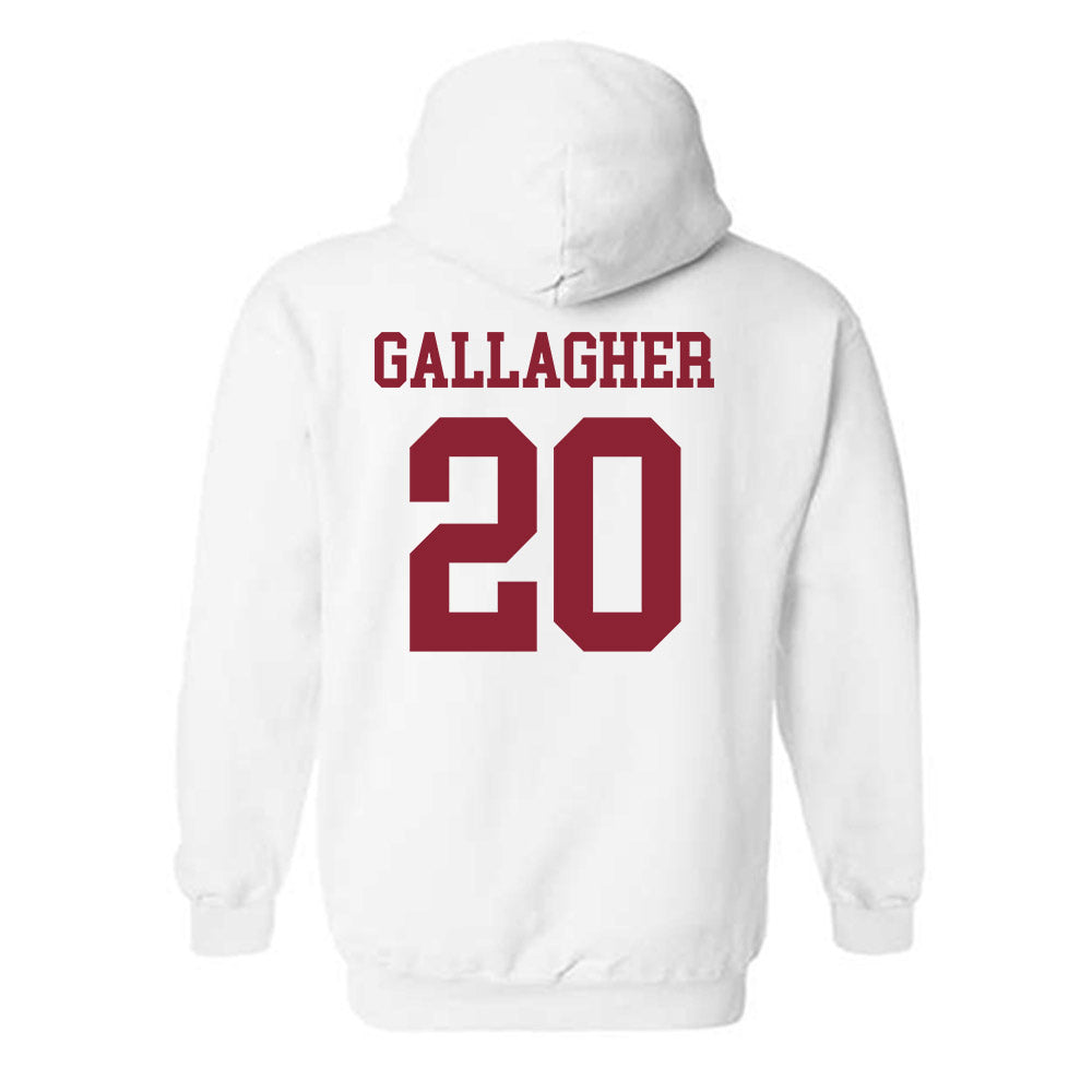 UMass - NCAA Baseball : Will Gallagher - Hooded Sweatshirt Replica Shersey