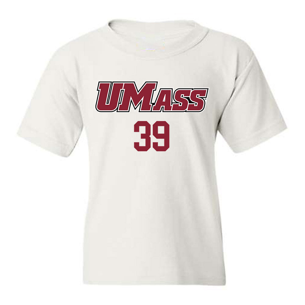 UMass - NCAA Baseball : Samuel Belliveau - Youth T-Shirt Replica Shersey