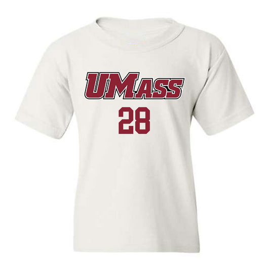 UMass - NCAA Baseball : Ryan Kolben - Youth T-Shirt Replica Shersey