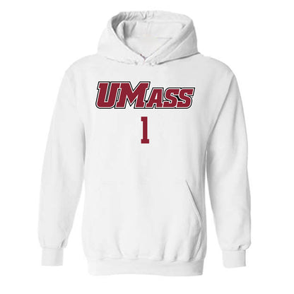 UMass - NCAA Baseball : Zack Zaetta - Hooded Sweatshirt Replica Shersey