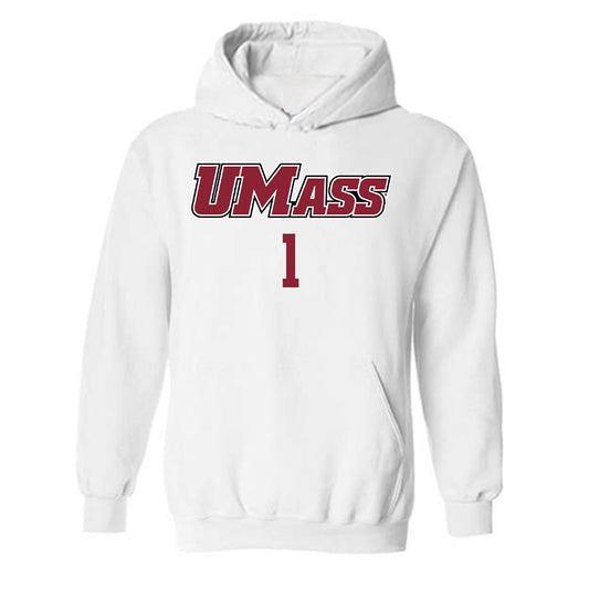 UMass - NCAA Baseball : Zack Zaetta - Hooded Sweatshirt Replica Shersey