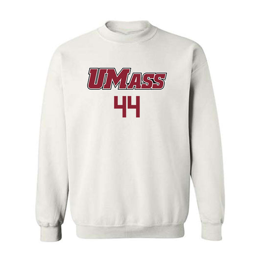 UMass - NCAA Baseball : Justin Morris - Crewneck Sweatshirt Replica Shersey