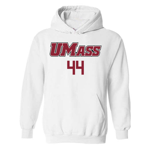 UMass - NCAA Baseball : Justin Morris - Hooded Sweatshirt Replica Shersey