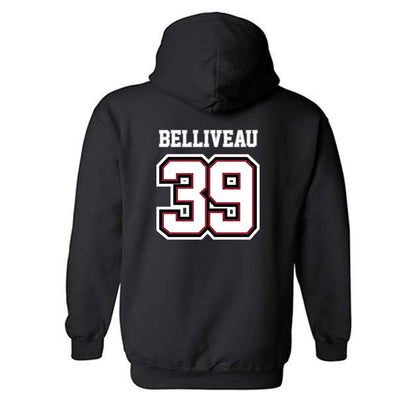 UMass - NCAA Baseball : Samuel Belliveau - Hooded Sweatshirt Replica Shersey