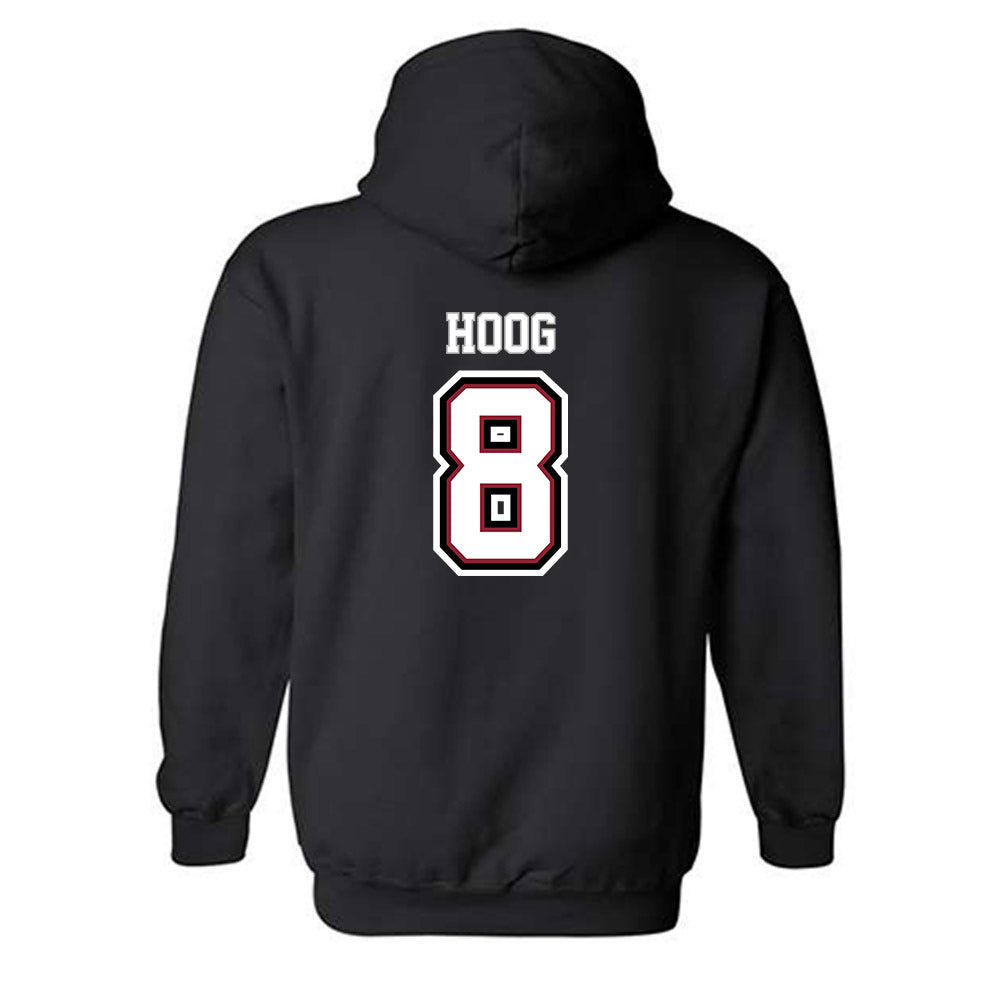 UMass - NCAA Baseball : Kyle Hoog - Hooded Sweatshirt Replica Shersey