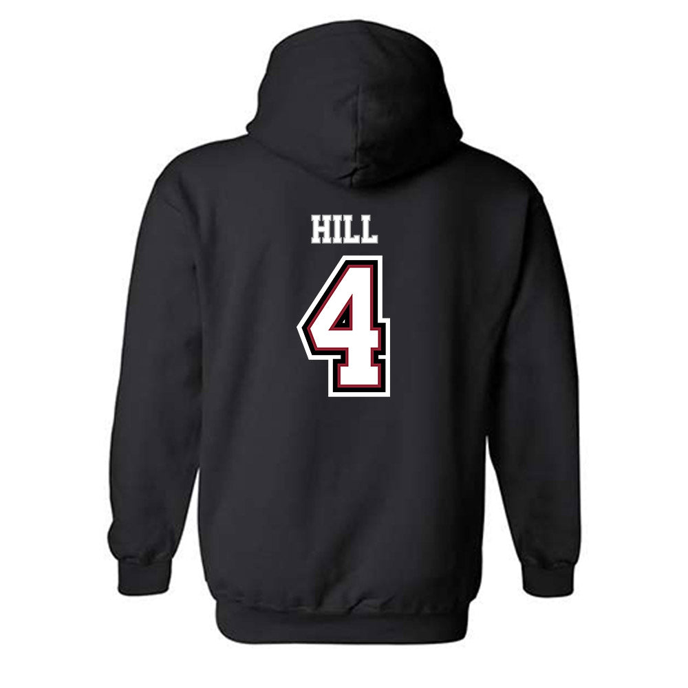 UMass - NCAA Baseball : Sam Hill - Hooded Sweatshirt Replica Shersey